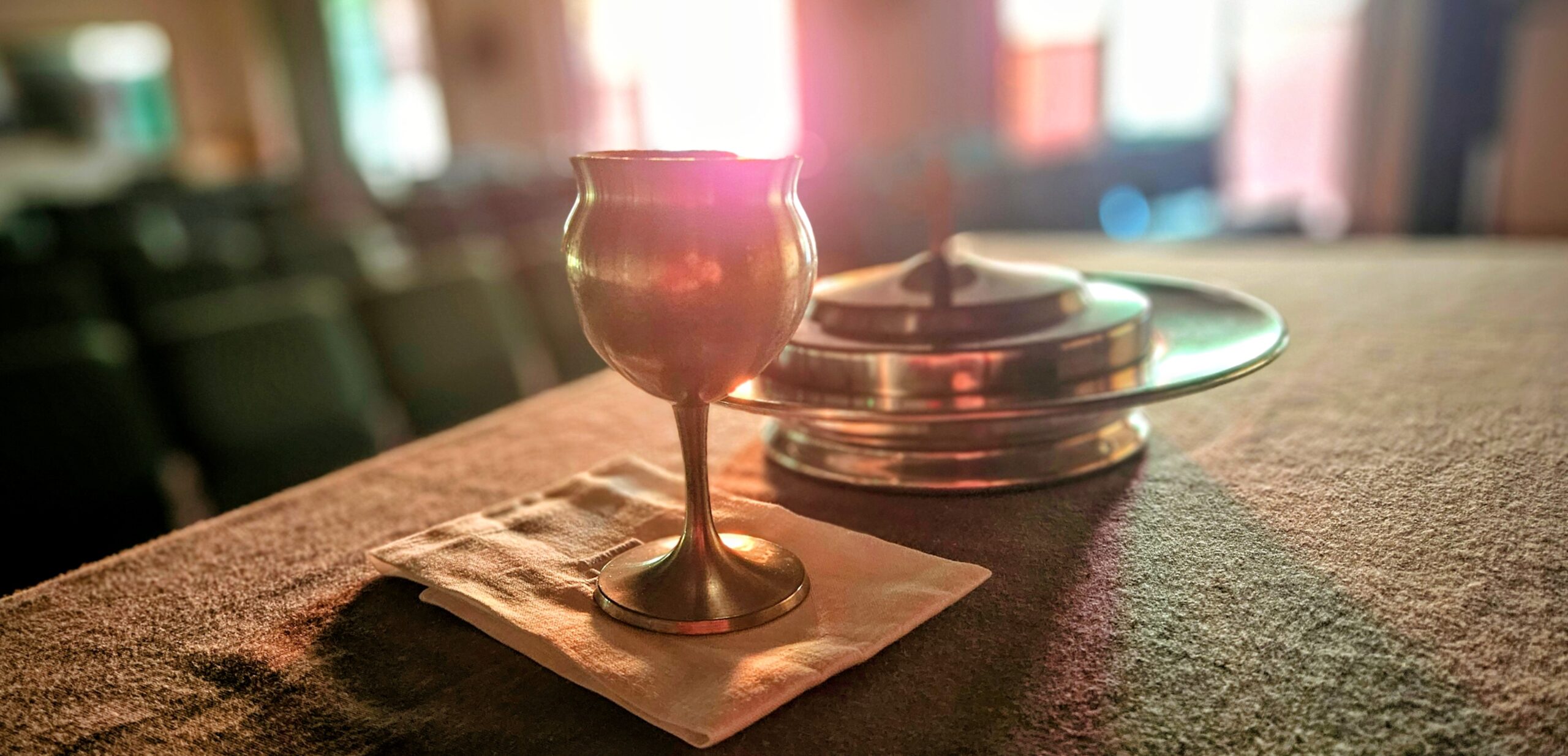 Communion Cup and plate